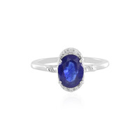 Madagascar Blue Sapphire Silver Ring