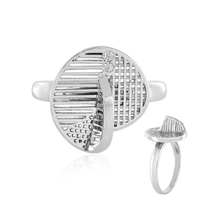 Zircon Silver Ring (MONOSONO COLLECTION)