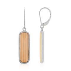 Natural Bamboo Silver Earrings (TPC)