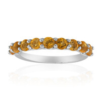 Citrine Silver Ring