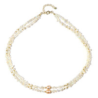 Welo Opal Silver Necklace