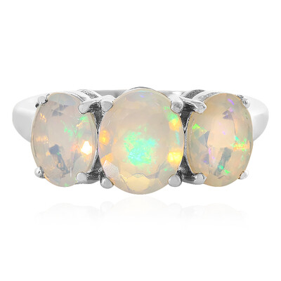 Welo Opal Silver Ring