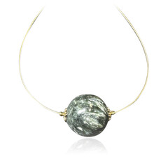 Seraphinite Silver Necklace