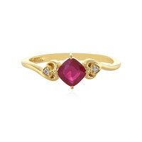 Madagascar Ruby Silver Ring