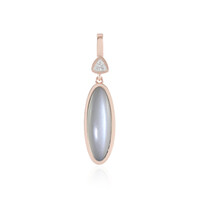 White Moonstone Silver Pendant (KM by Juwelo)