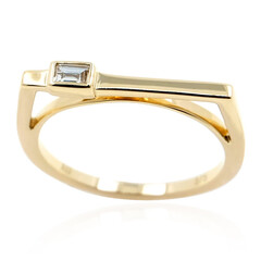 9K SI2 (G) Diamond Gold Ring