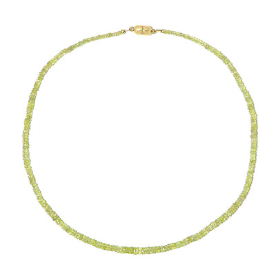 Chrysoberyl Silver Necklace