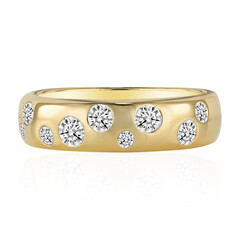 9K SI1 (G) Diamond Gold Ring