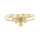 I3 Yellow Diamond Silver Ring