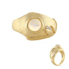 Welo Opal Silver Ring