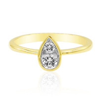 9K SI1 (G) Diamond Gold Ring