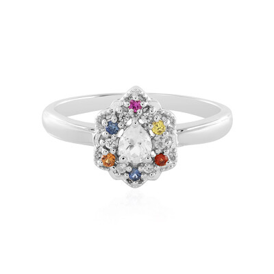 Zircon Silver Ring