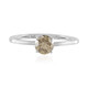 I2 Champagne Diamond Platinum Ring