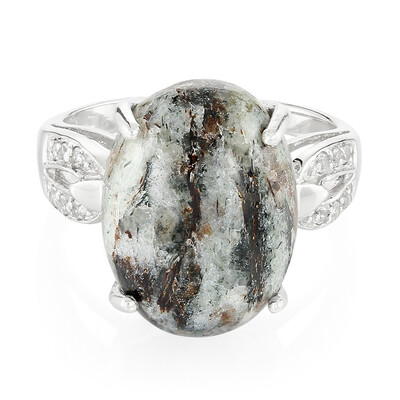 Astrophyllite Silver Ring