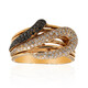 18K Black Diamond Gold Ring (CIRARI)