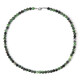 Ruby in Zoisite Silver Necklace