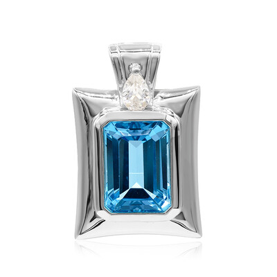 Marambaia Topaz Silver Pendant