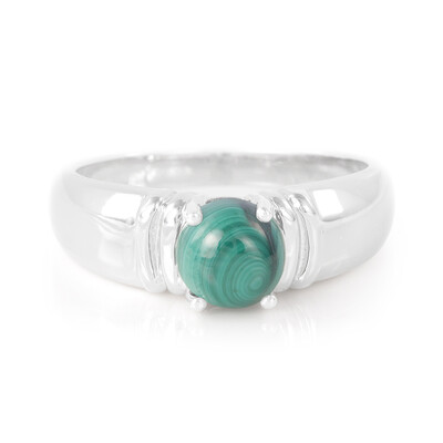 Malachite Silver Ring