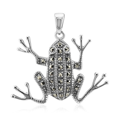 Marcasite Silver Pendant (Annette classic)