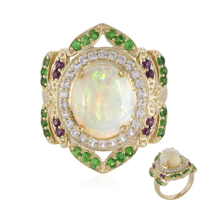 9K Welo Opal Gold Ring (Adela Gold)