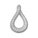 Zircon Silver Pendant (MONOSONO COLLECTION)