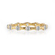 18K IF (D) Diamond Gold Ring (Annette)