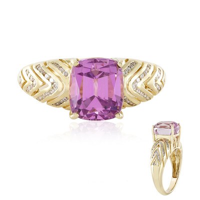 14K Patroke Kunzite Gold Ring (de Melo)