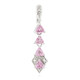 Pink Cuprian Tourmaline Silver Pendant