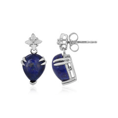 Lapis Lazuli Silver Earrings