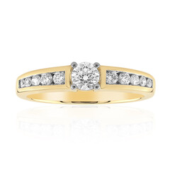 14K IF (D) Diamond Gold Ring