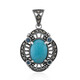 Amazonite Silver Pendant (Annette classic)