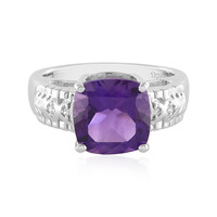 Amethyst Silver Ring