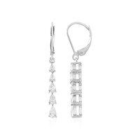 Zircon Silver Earrings