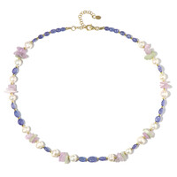 Tanzanite Silver Necklace (Riya)