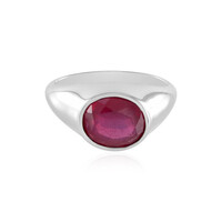 Madagascar Ruby Silver Ring