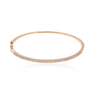 14K I1 (H) Diamond Gold Bangle (CIRARI)