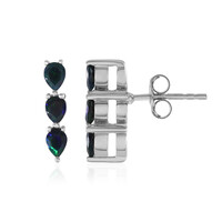 Mezezo Opal Silver Earrings