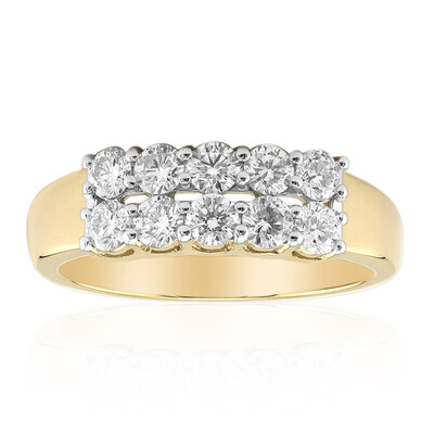 14K SI1 (G) Diamond Gold Ring (Annette)