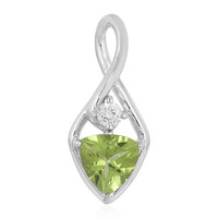 Peridot Silver Pendant