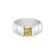 Yellow Beryl Silver Ring