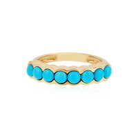 Sleeping Beauty Turquoise Silver Ring