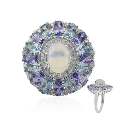 Welo Opal Silver Ring