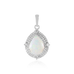 Welo Opal Silver Pendant