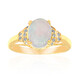 10K Australian Opal Gold Ring