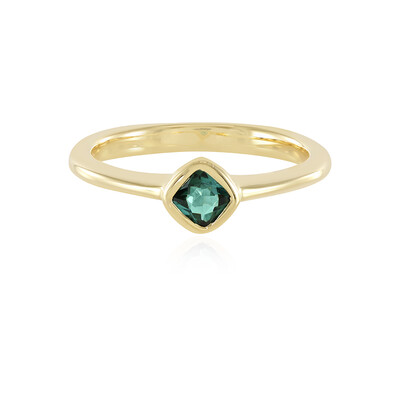 Indicolite Silver Ring