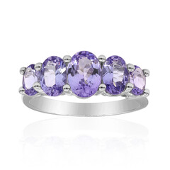 Tanzanite Silver Ring