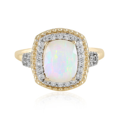 9K Welo Opal Gold Ring