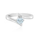 Sky Blue Topaz Silver Ring