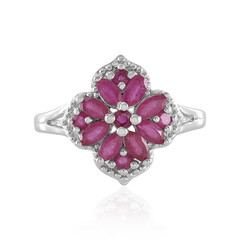 Madagascar Ruby Silver Ring