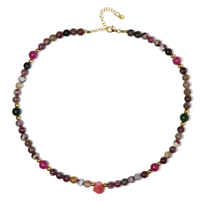 Rhodonite Silver Necklace